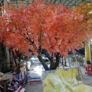 Guangzhou wholesale sales landscape customized artificial maple tree for outdoor