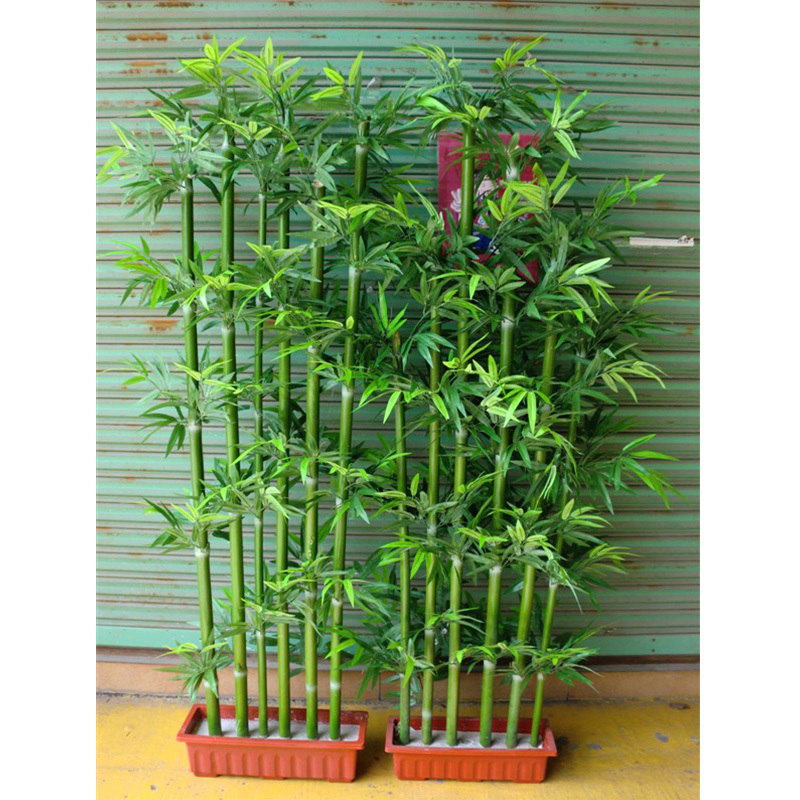 outdoor garden decorative plastic artificial lucky bamboo poles