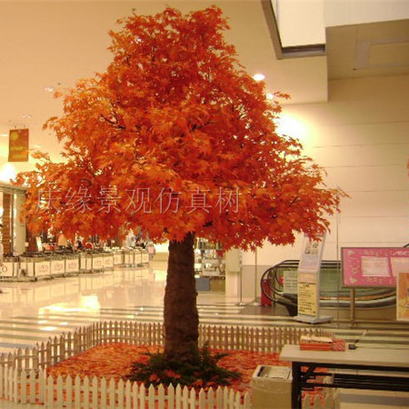 Guangzhou wholesale sales landscape customized artificial maple tree for outdoor