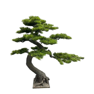 artificial fiberglasspine tree FRP entrance landscape plastic green plant interior decoration  dry landscape