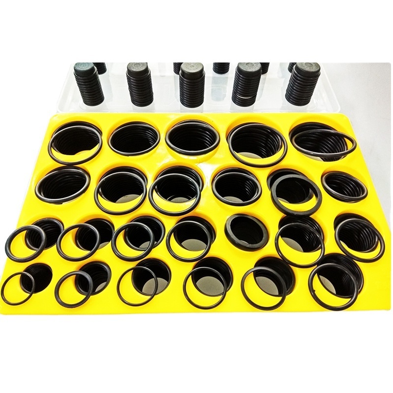 DINGLI 626PCS Excavator O-Ring Sealing Set Repair Box Assorted O Ring Seal Kit