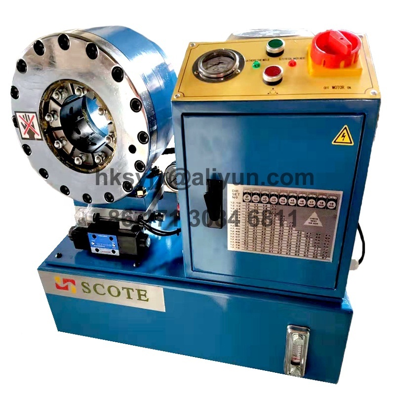 DX68 DX69 Hydraulic Hose Crimping Machine For Sale 1/4 Rubber Product Making Hose Pressing Crimp Machine 1/4'' to 2'' 4SP