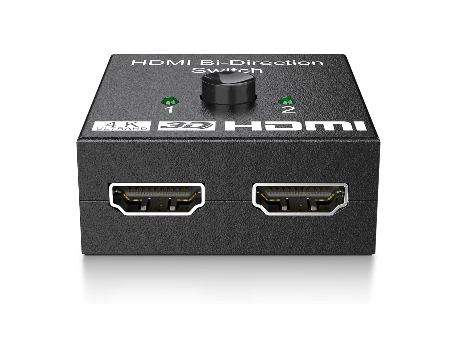 SY Bi-Directional HDMI Switch, HDMI 1.4 Switcher 2 in 1 Out, HDMI Splitter 2 in 1 Out, Supports 4K 3D 1080P