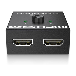 SY Bi-Directional HDMI Switch, HDMI 1.4 Switcher 2 in 1 Out, HDMI Splitter 2 in 1 Out, Supports 4K 3D 1080P