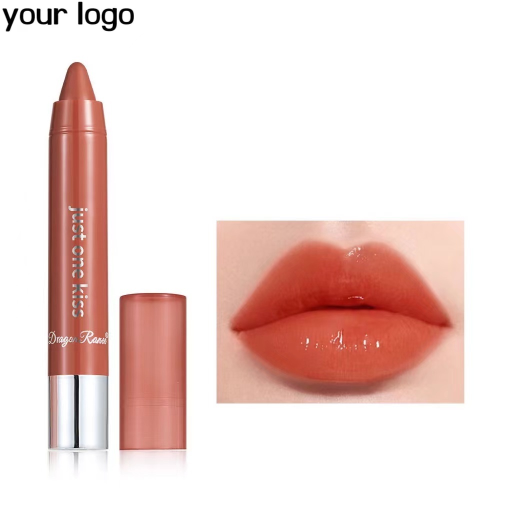 Private Label Matte Crayon Lipstick Waterproof Long Lasting Red Lipstick makeup pen with different shades of lipstick Lip Crayon