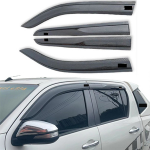 4X4 Pick-up Accessories Side Window Deflectors rain shield window visor for Hilux Revo 2015-2023