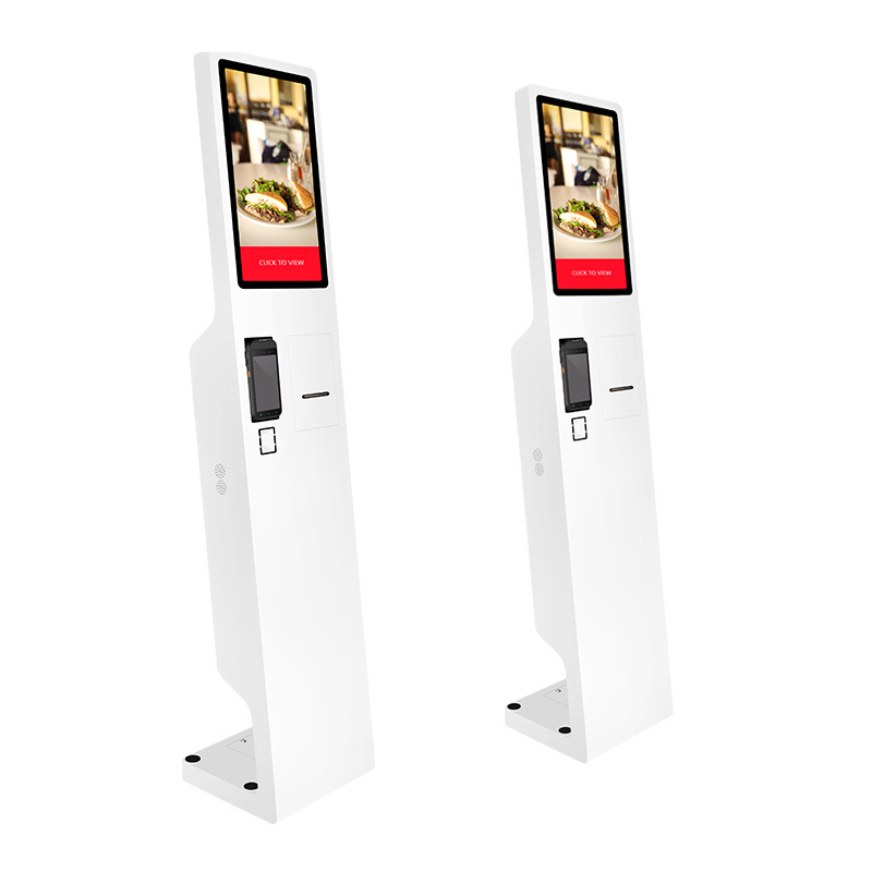 Floor stand touch screen hotel automatic payment terminal kiosk cash check in self-service terminal kiosk for sale