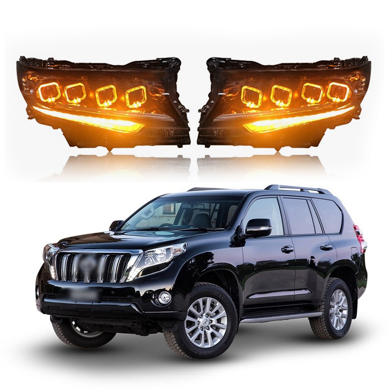 Auto Parts Hot selling led head light head lamp for prado fj150 2018