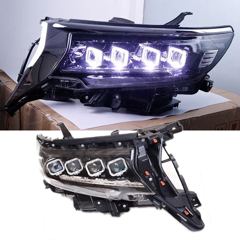 Auto Parts Hot selling led head light head lamp for prado fj150 2018