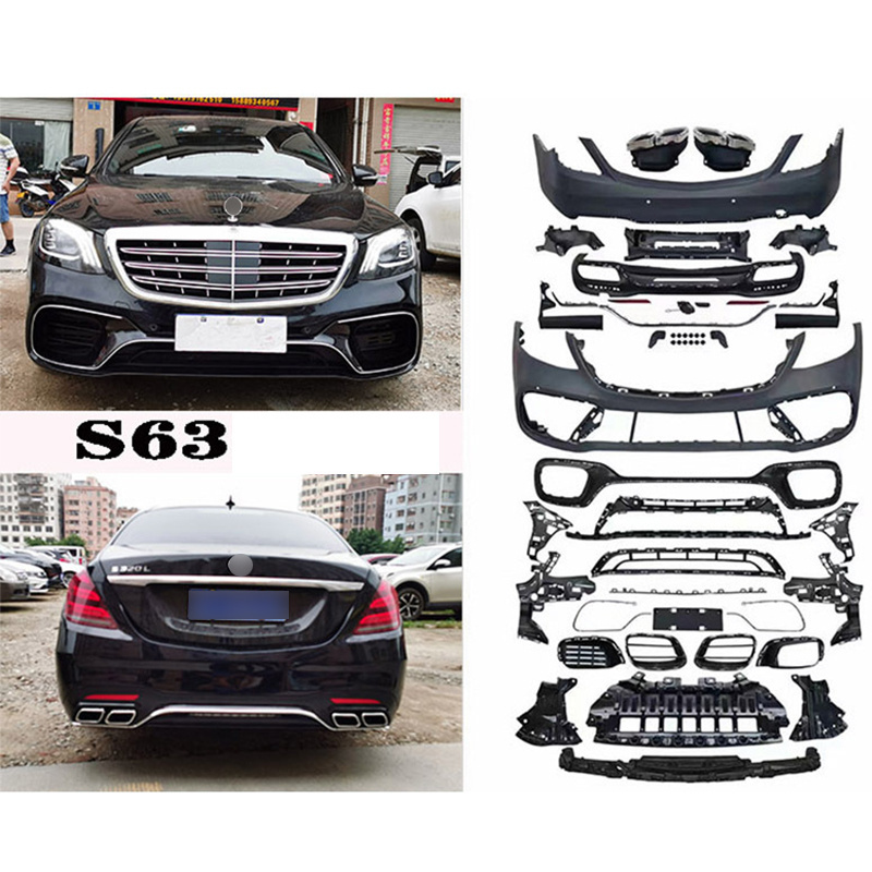 TangJu Wholesale Car Bumper Car Part Accessories Body kit For Mercedes Benz E-class W213 renovate 2013-2016 Year