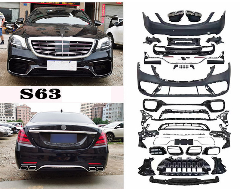 TangJu Wholesale Car Bumper Car Part Accessories Body kit For Mercedes Benz E-class W213 renovate 2013-2016 Year