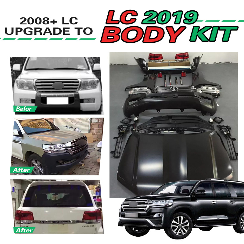 Upgrade 2008 LC V8 facelifting body kit for Land Cruiser  2019