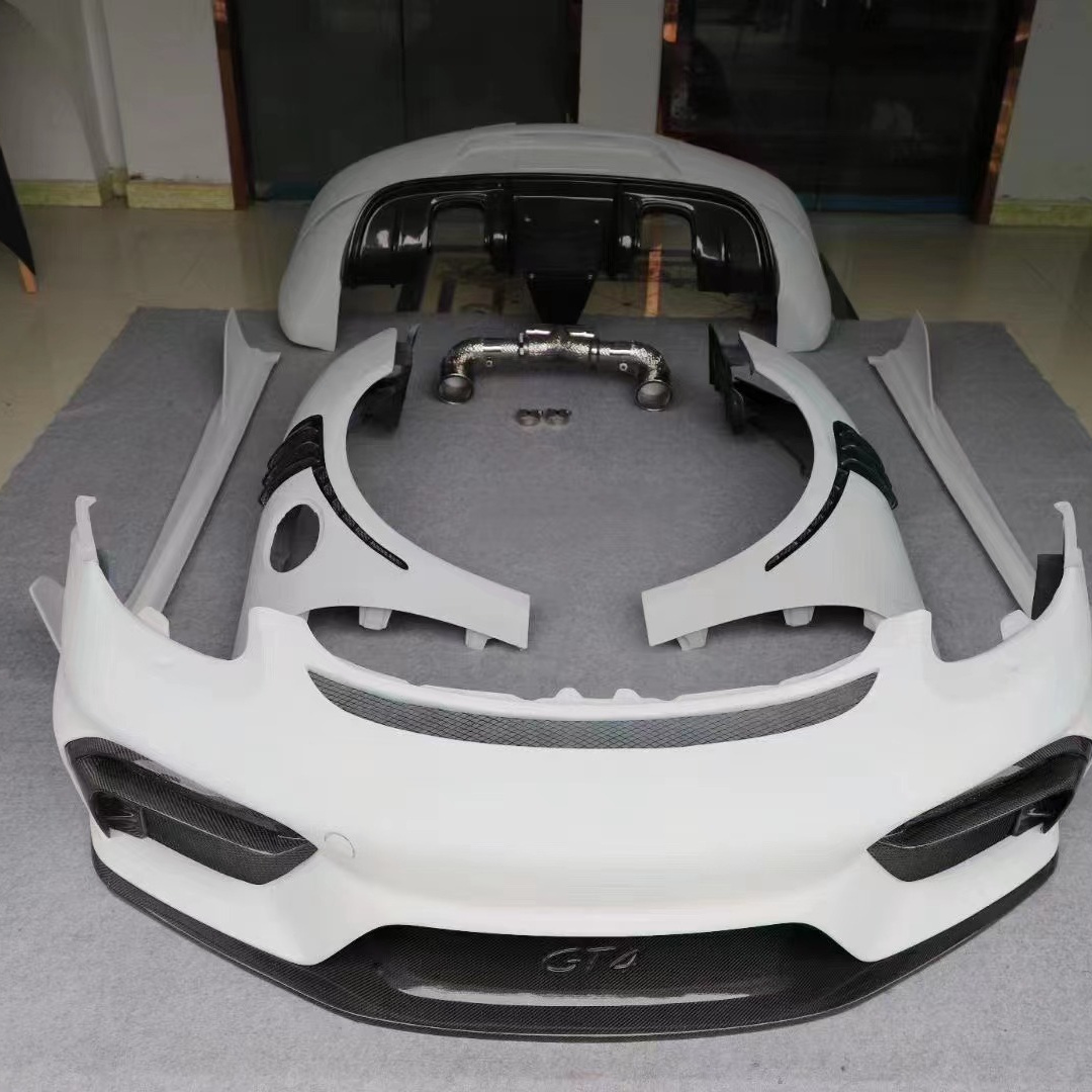 GT4 Style PP Body Kit For Porsche Boxster 981 HIGH quality