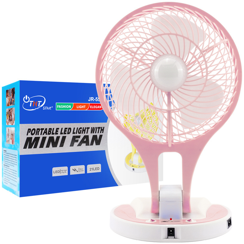 TNTSTAR JR-5580 pink New 6 inches mini lash fan wholesale table fan for office electric jet fan