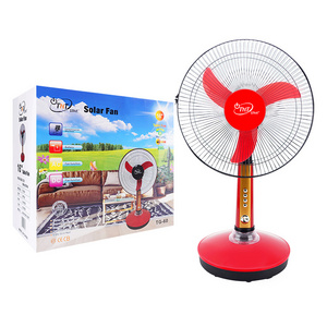 TNTSTAR TG-60 folding table fan 16 inch DC 12V AC 220V electronic small mini solar red shaking Floor standing Price