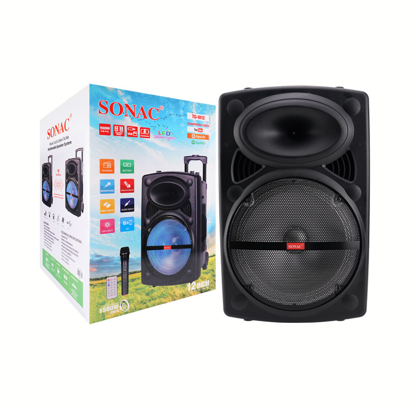 SONAC TG-W12 New portable guitar band box speaker aspor party speaker