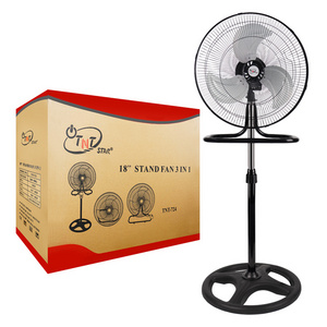 TNTSTAR TNT-724 New 18 inch pedestal fan 3 in 1 industrial cooler fan ox standing fan