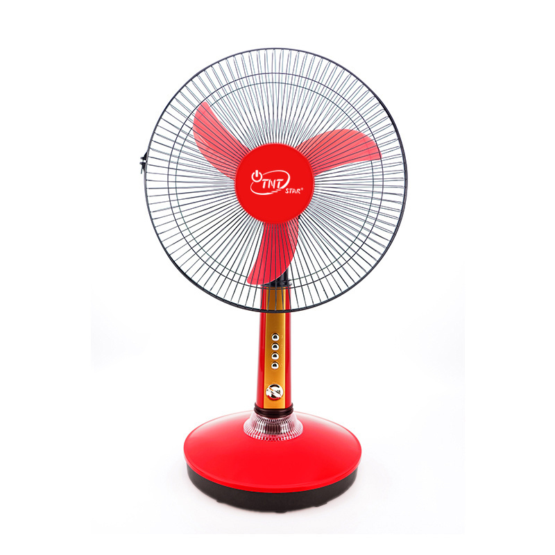 TNTSTAR TG-60 folding table fan 16 inch DC 12V AC 220V electronic small mini solar red shaking Floor standing Price