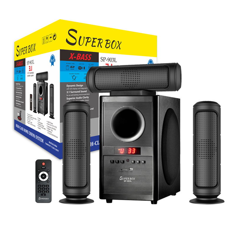 SUPER BOX SP-903L home theater sund system high bass home theater system