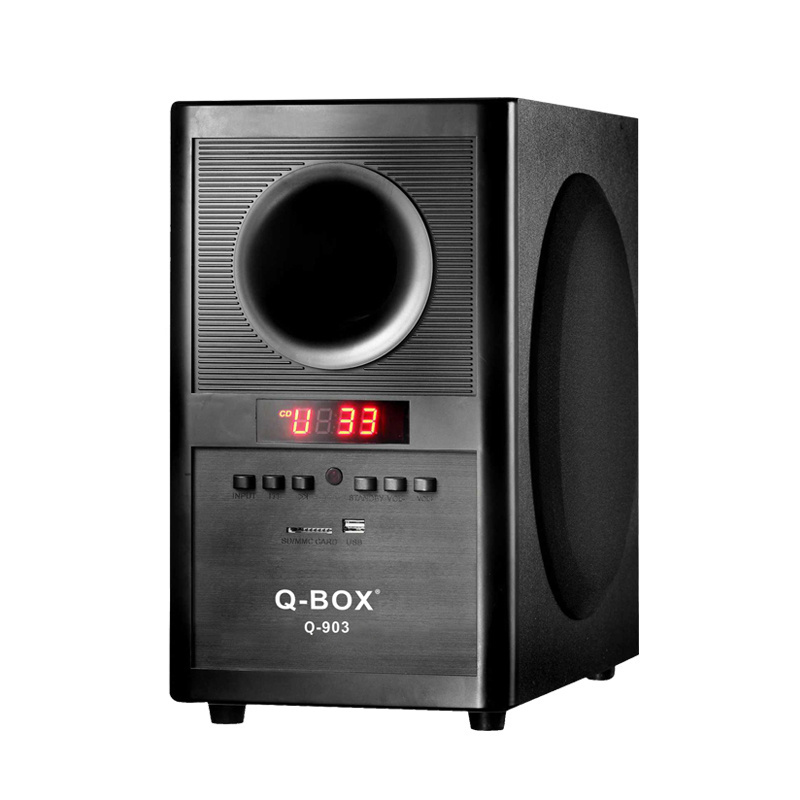 HOT Q-BOX Q-903 3.1 music system woofer speaker home theatre system