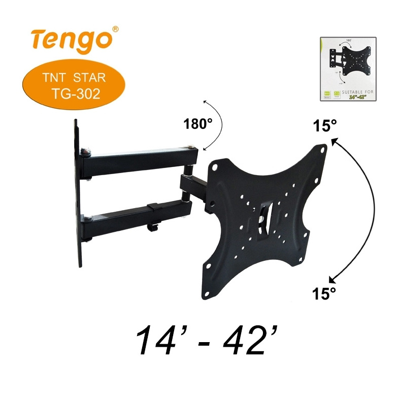 TNTSTAR TG-302 New ceiling tv lift motorized tv cart stand in tv mount wall roof mount swivel bracket