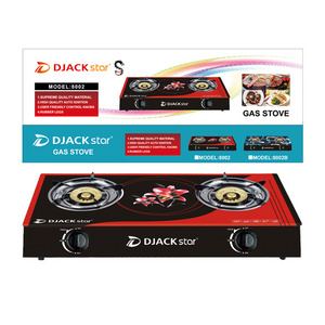 DJACK STAR 8002B types of gas cookers price high quality low price profession gas cooker