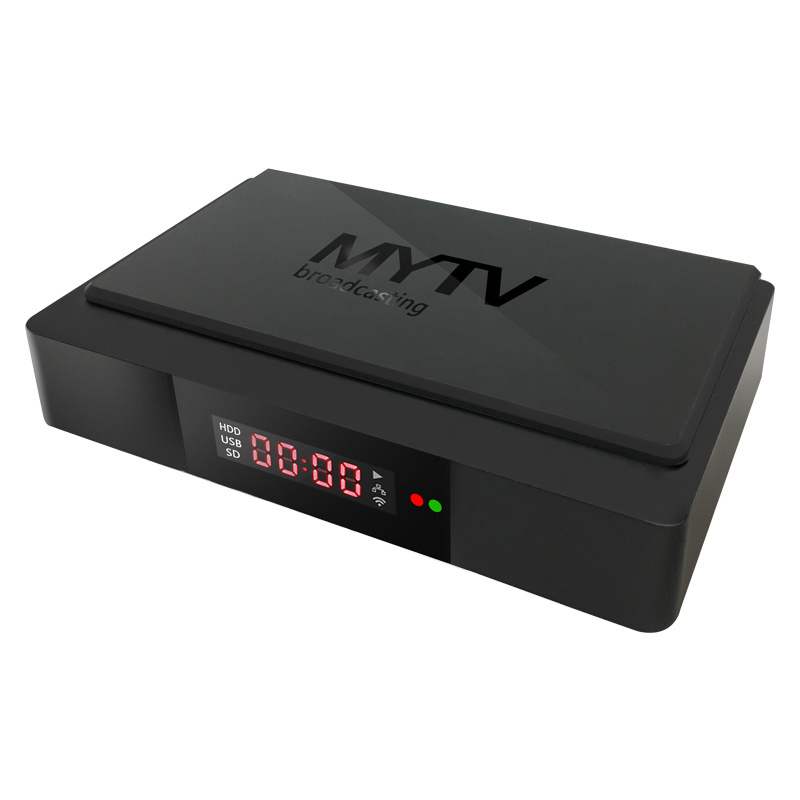 MYTV Ferrview Hot sale satellite TV receiver full High Definition 1080P TV box decoder table speaker smart home portable audio