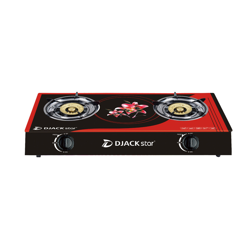 DJACK STAR 8002B types of gas cookers price high quality low price profession gas cooker