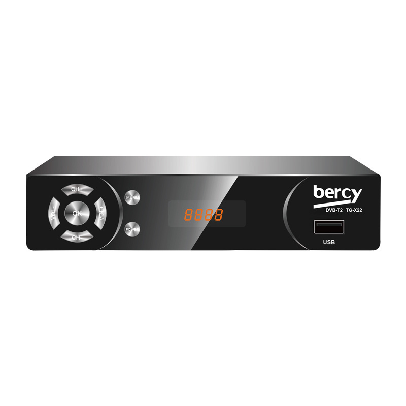 BERCY TG-X22 New wireless smart card decoder satellite  meter dvb-s2 cctv 8mp world tv receiver Satellite Receiver Usb Dvb