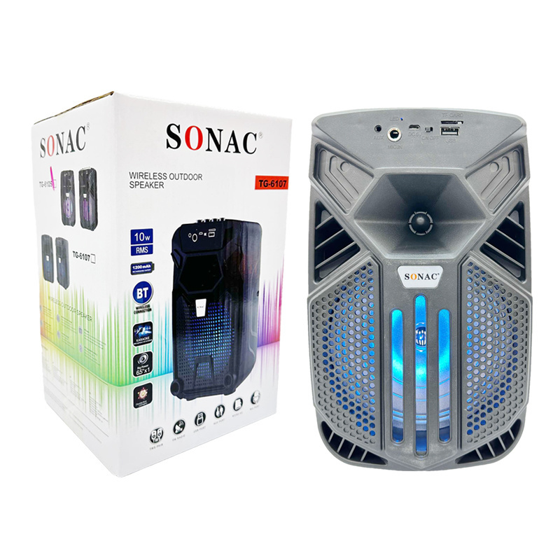 SONAC TG-6107 full set dj sounds system speakers portable cd player with speakers stereo portable usb speakers for multimedia pc