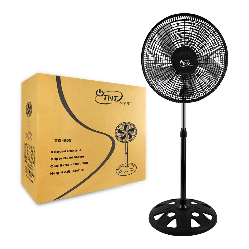 TNTSTAR TG-952 stand fan 18 inch electric fan cheap price low industrial floor luxury soundless retro home low AC 220V