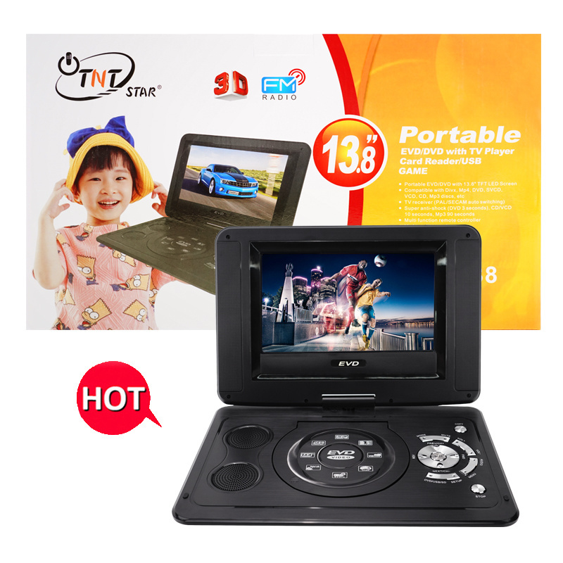 TNTSTAR  TNT-138 New portable dvd player evd-krem-peynir-yapimi