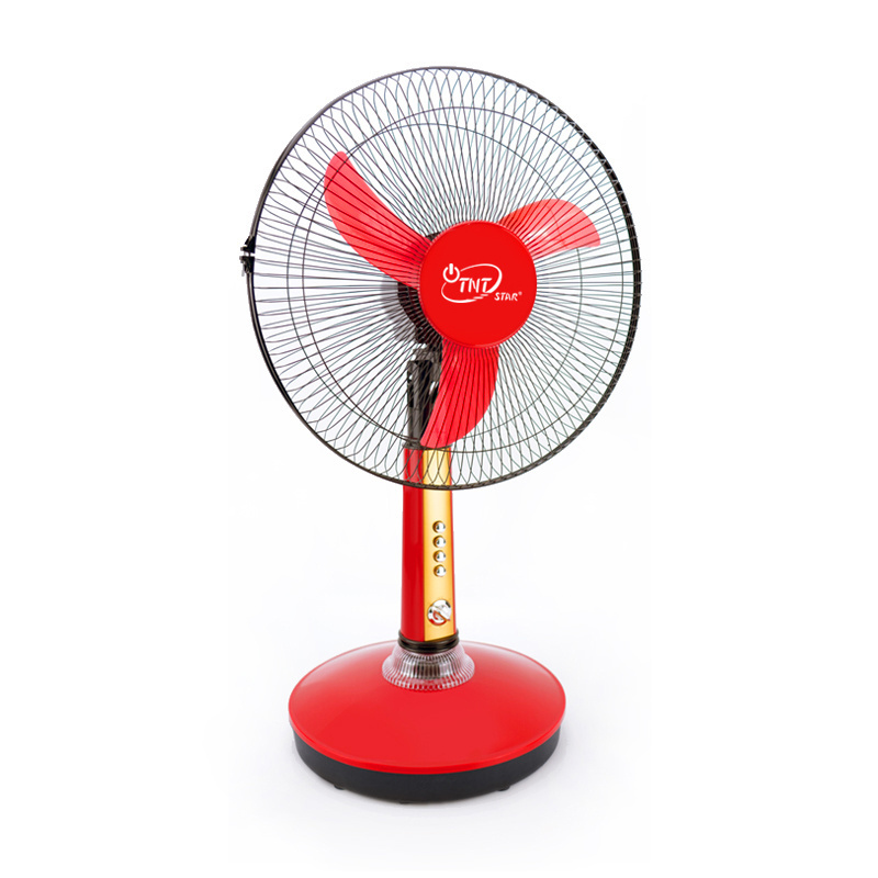 TNTSTAR TG-60 folding table fan 16 inch DC 12V AC 220V electronic small mini solar red shaking Floor standing Price