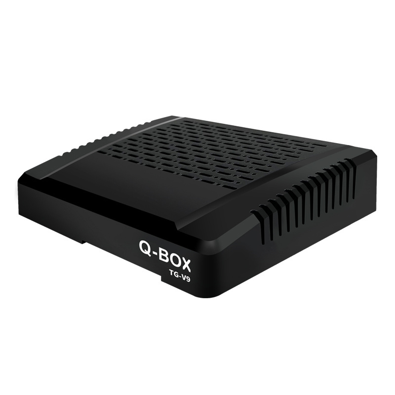 Q-BOX TG-V9 New Sstrong satellite receiver matrix dvb t2 set top box dvb-s2T2 usb AV high definition backup function