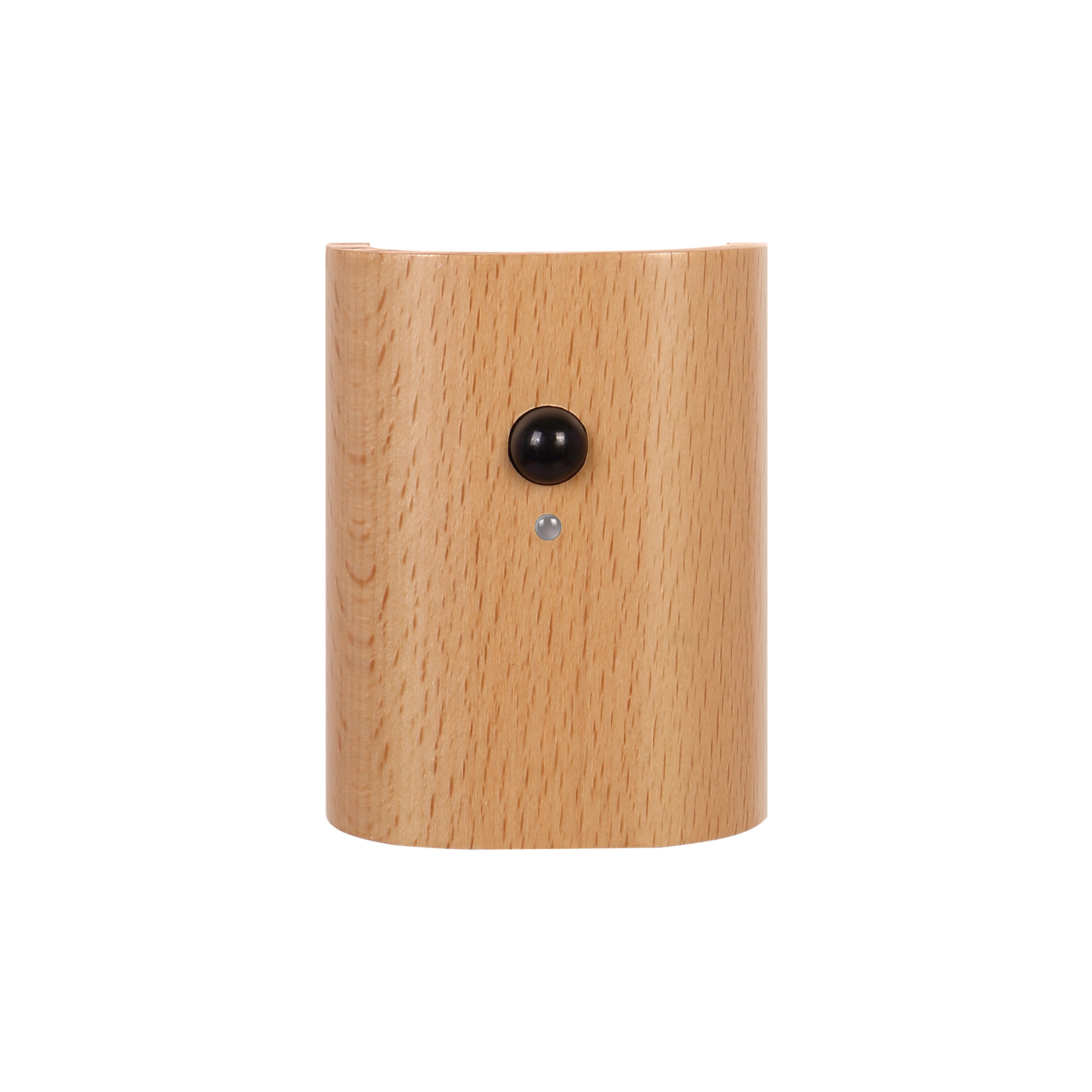 Portable Design Wood USB Charging LED PIR Motion Sensor+Photosensitive Mode Smart Wall Sconce for Corridor Staircase