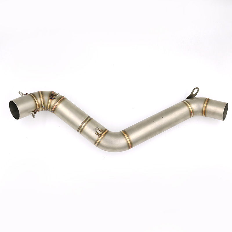 Motorcycle KTM200 Exhaust System 304 stainless exhaust tips Middle Link Pipes for KTM 125 250 200 390