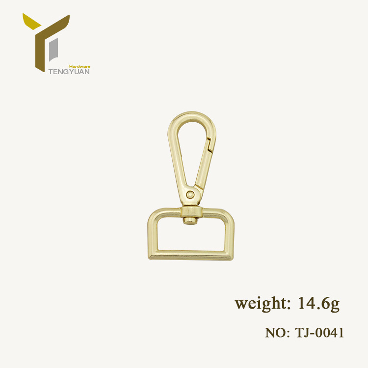 wholesale snap hook Nickel-free metal bag buckle accessories swivel snap hook for handbag