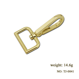 wholesale snap hook Nickel-free metal bag buckle accessories swivel snap hook for handbag