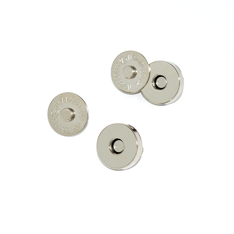 Wholesale 14mm Magnetic Button for bag and clothing Magnetic push metal Button