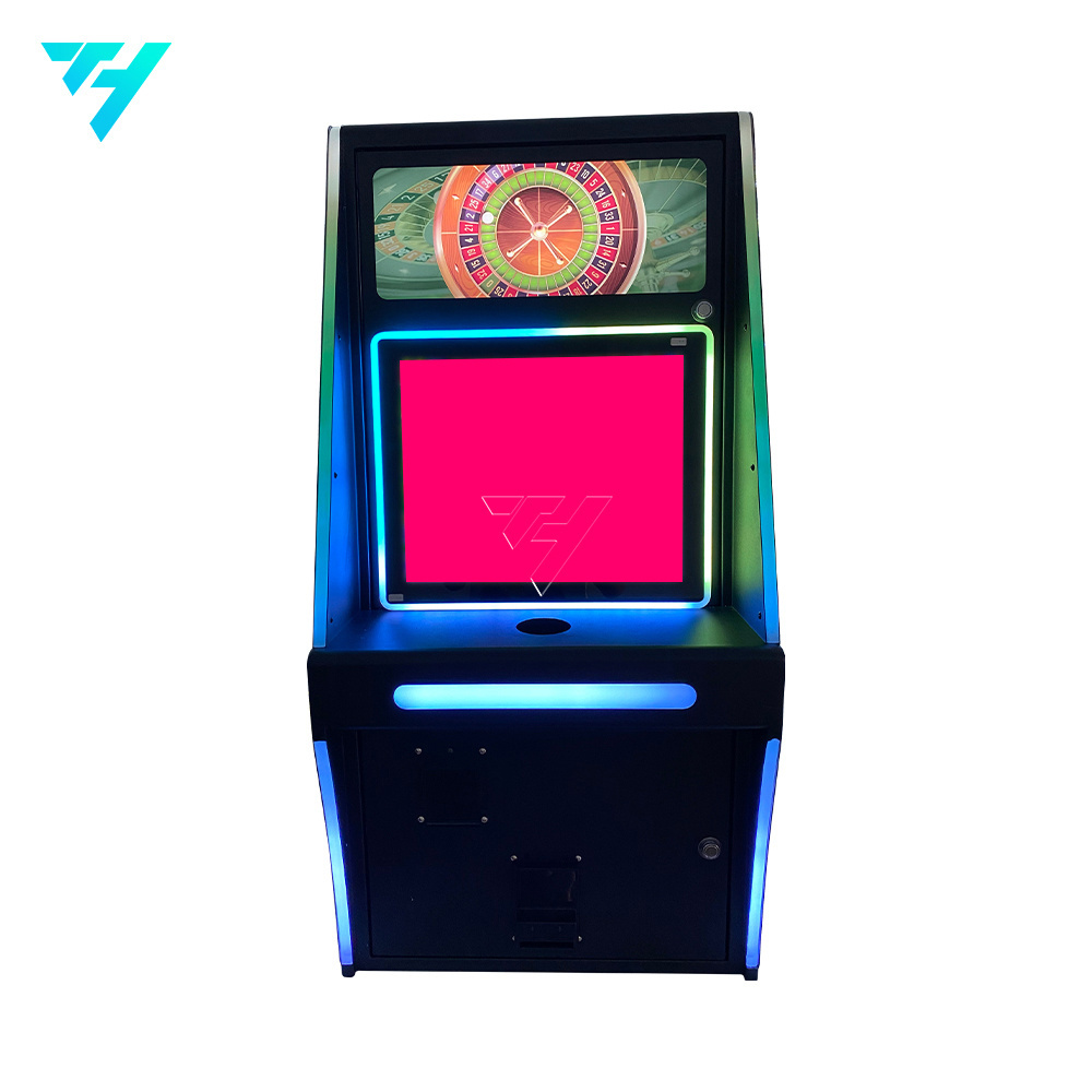 19 Inch Metal POG America Style Game Cabinets With Led Light Gaming Monitor Game Board Factory Price Cabinet For Sale