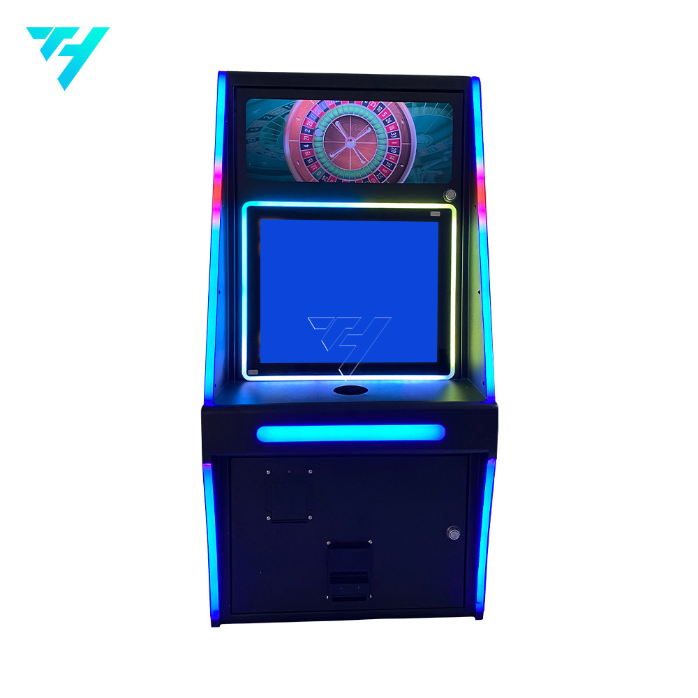 19 Inch Metal POG America Style Game Cabinets With Led Light Gaming Monitor Game Board Factory Price Cabinet For Sale