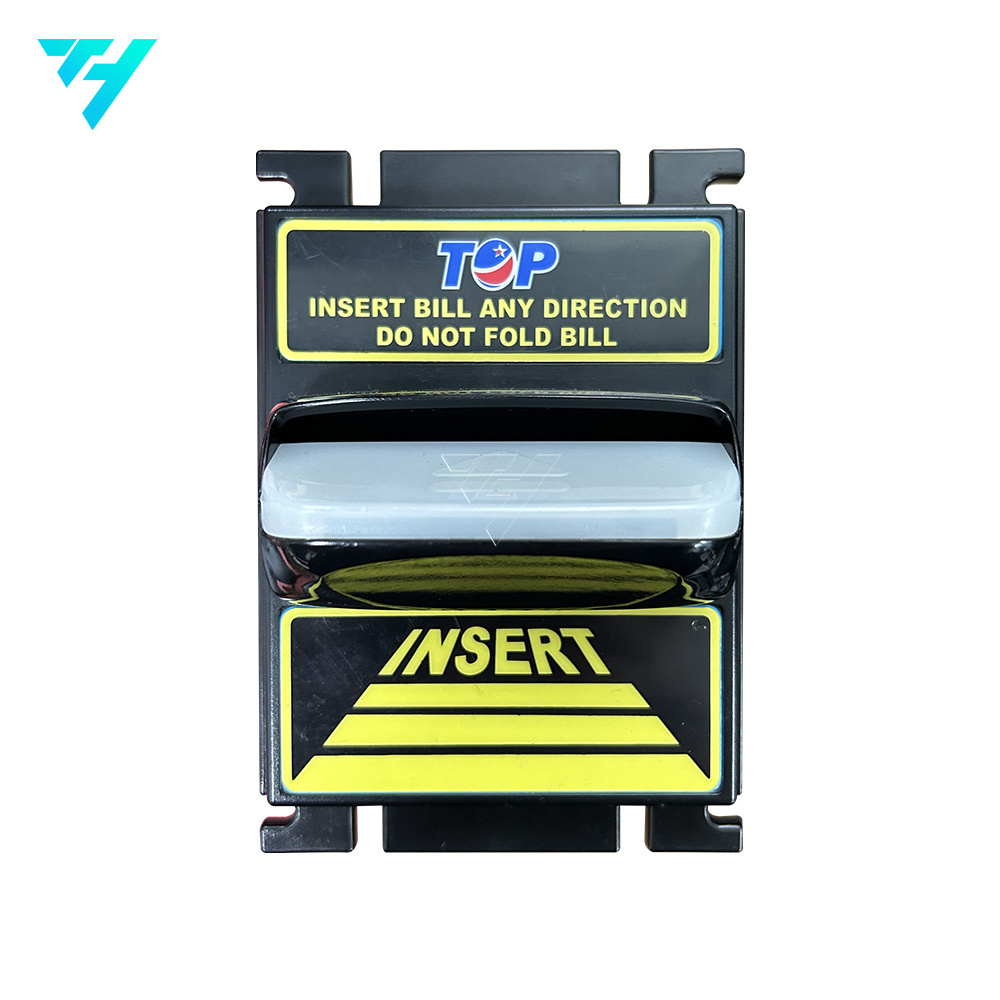 TOP TP70 Without Stacker Bill Acceptor Vending Machine Game Machine Accept Jamaican Currency Dollars tb74 Bill Acceptor