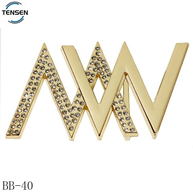 High quality gold color slide adjusters metal buckle custom shape men belt hardware straps for backpacks