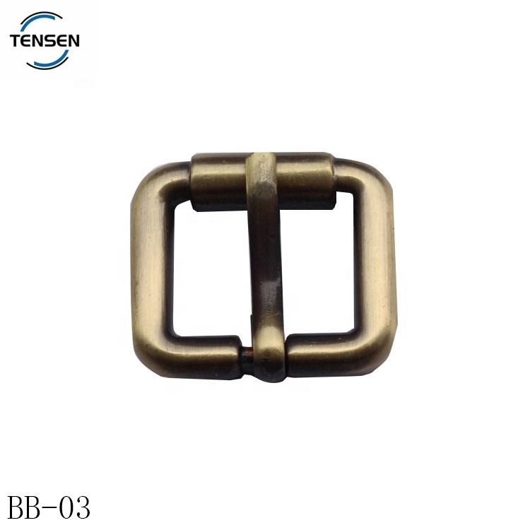 Gunmetal shoes hardware buckle manufacturer bag accessories brand name adjustable pin buckle