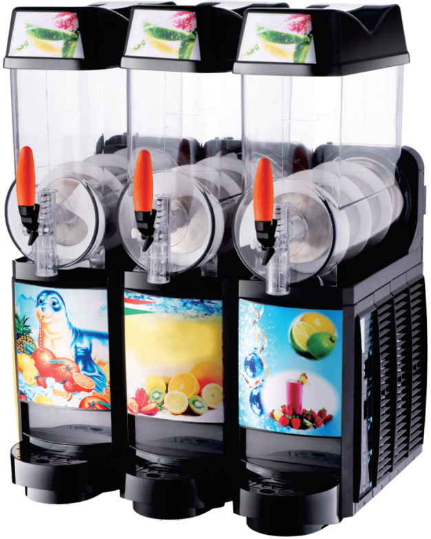 Commercial 15L*3  Slush Machine Vending Frozen Slushie Used Stainless Steel Slush Machine Granita Daiquiri Slush Machine