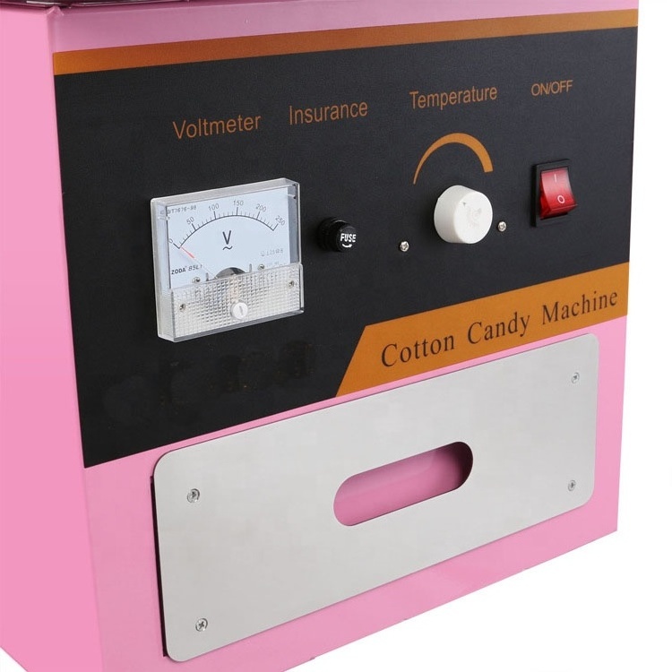 High Efficiency Electric Cotton Candy Machine Commercial Cotton Candy Floss Stainless Steel Machine