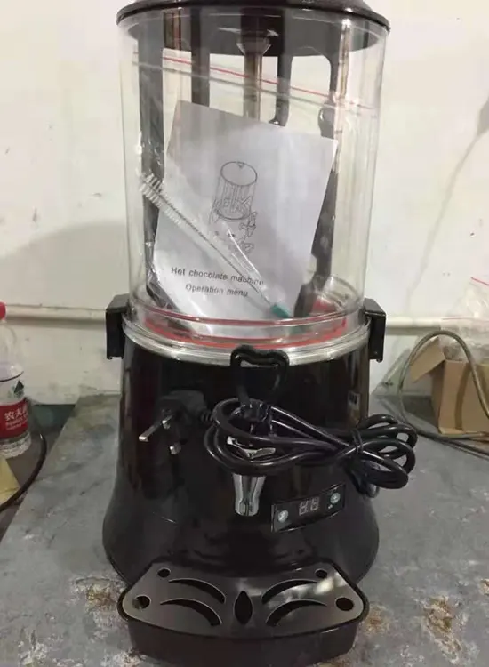 Hot Chocolate Dispenser Machine Hot Milk Dispenser Hot Drink Blender 10L Hot Chocolate Making Machine