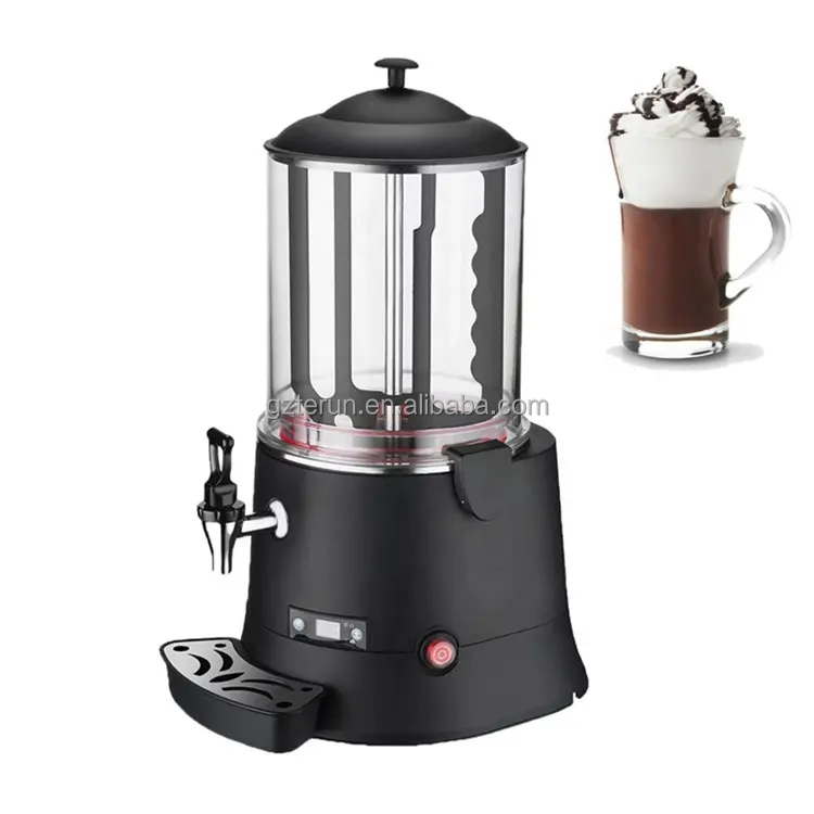 Hot Chocolate Dispenser Machine Hot Milk Dispenser Hot Drink Blender 10L Hot Chocolate Making Machine