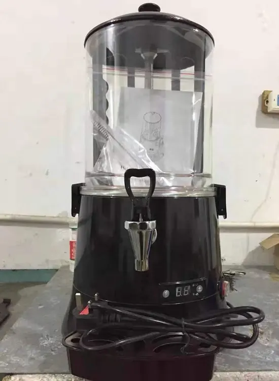 Hot Chocolate Dispenser Machine Hot Milk Dispenser Hot Drink Blender 10L Hot Chocolate Making Machine