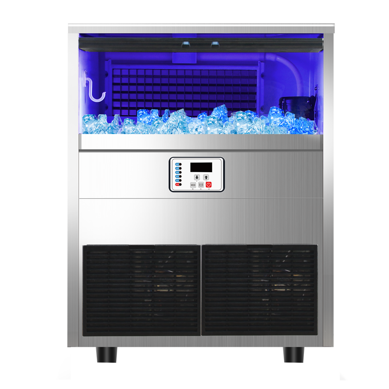 TARZAN wholesale price Commercial Ice Maker 335W Stainless Steel Ice Cube Maker Machine 132 lb Ice Making Machine